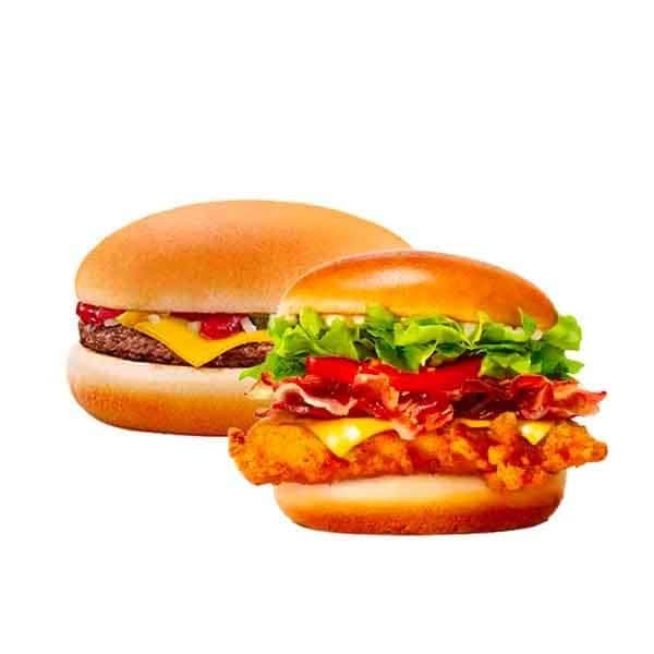 Duo F2 Le Cheese & Le Chicken Pepper