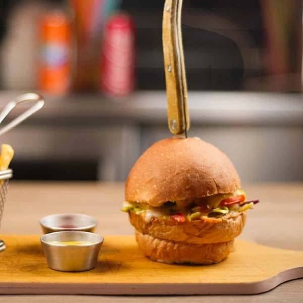 American Double Smash Burger