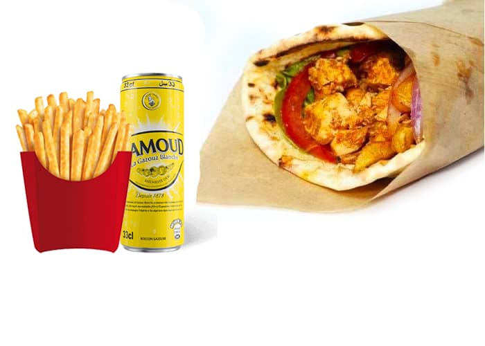 Menu Naan Mexicain