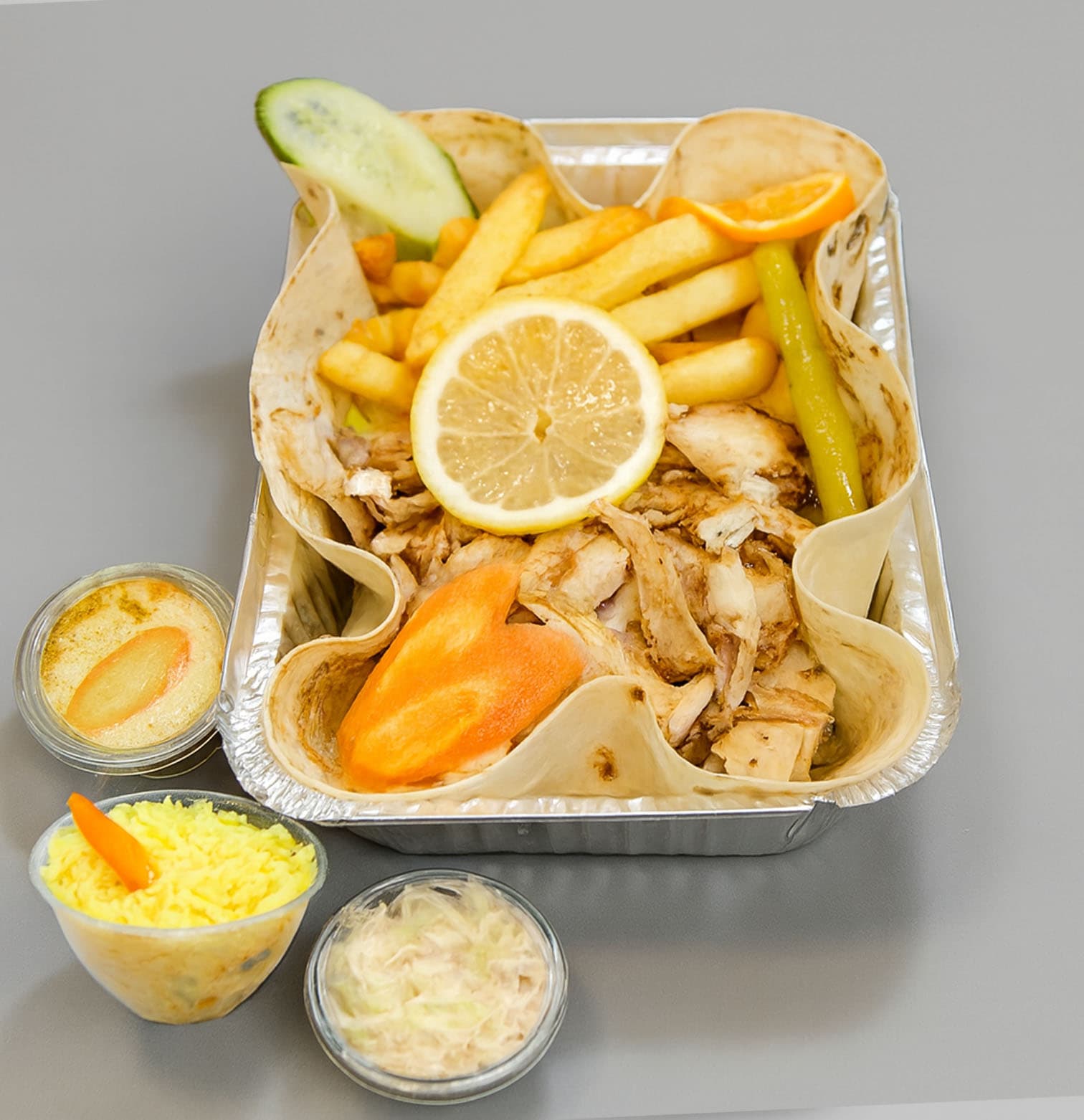 Repas shawarma