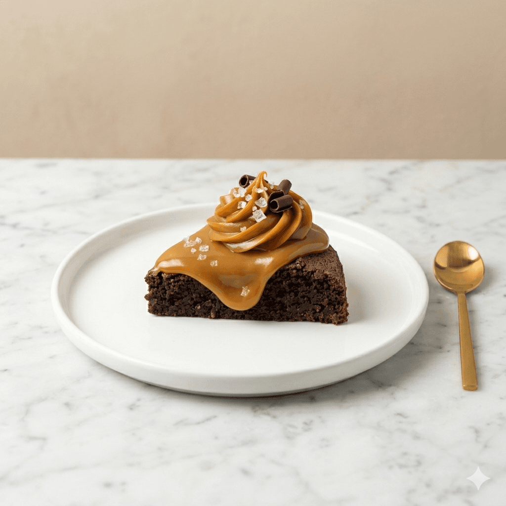 Brownie Pure Beurre Chocolat Caramel