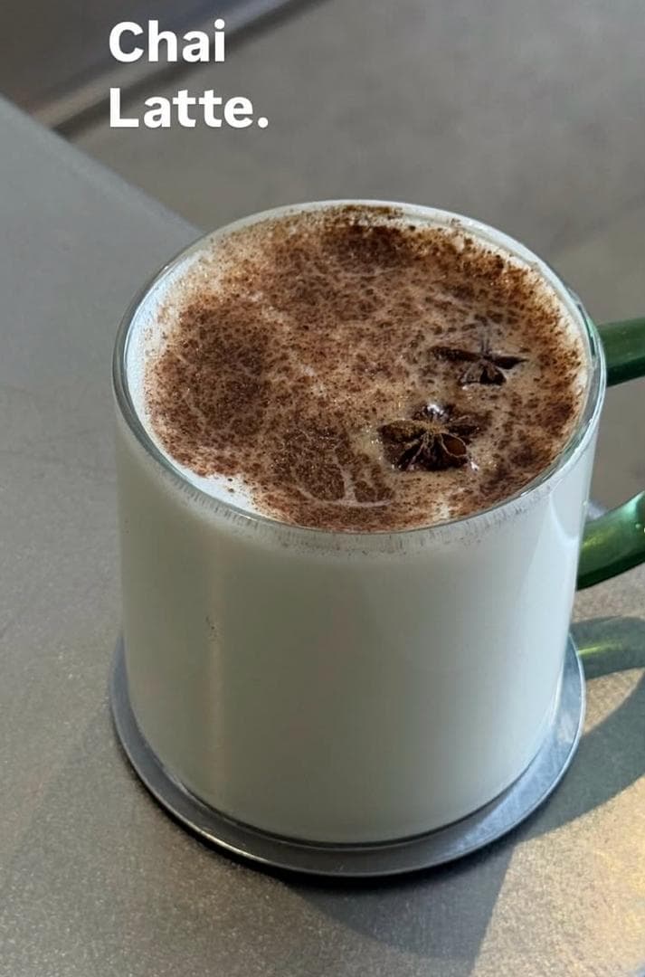 Chai latté