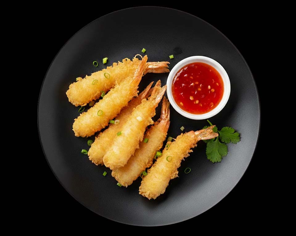 Crevettes Tempura x5
