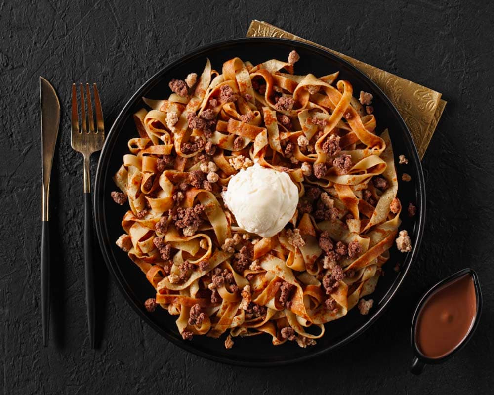 Crêpe fettuccine mini