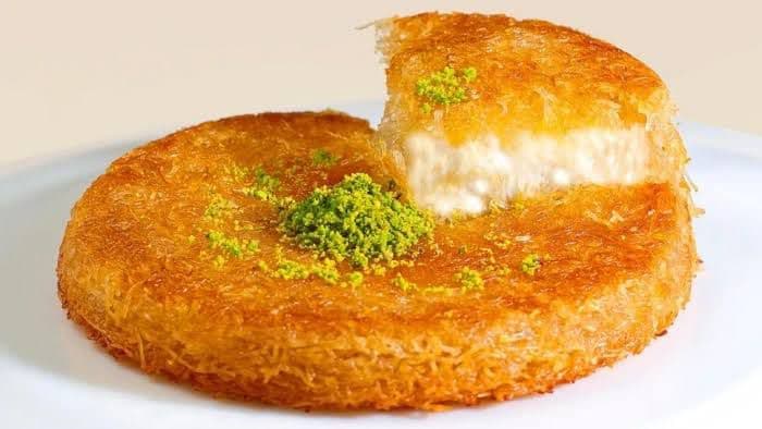 Kunafa kichta ( à la crème  )
