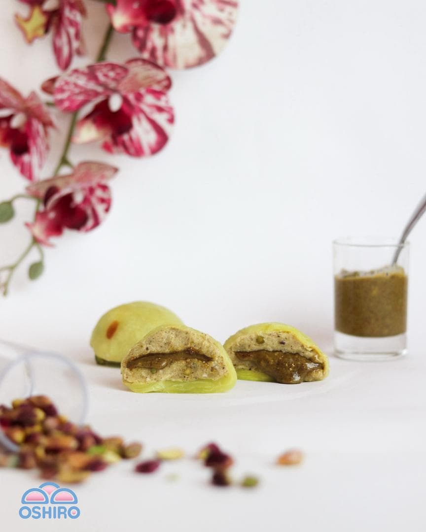 Mochi praliné pistache