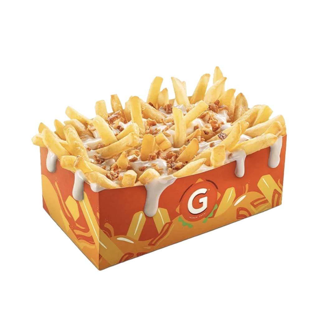 Frites fromagères crispy