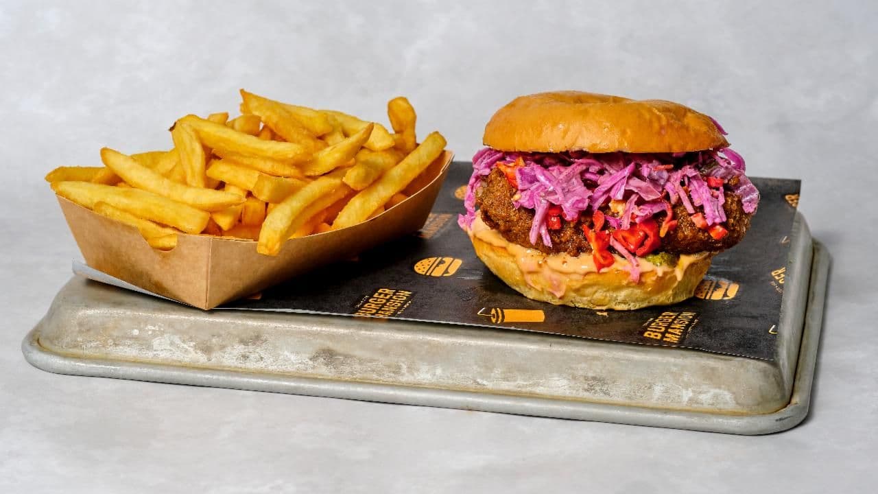 Nashville chicken burger