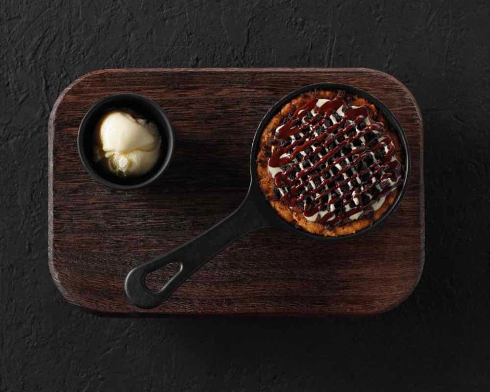 Cookie en poêle aux oreo