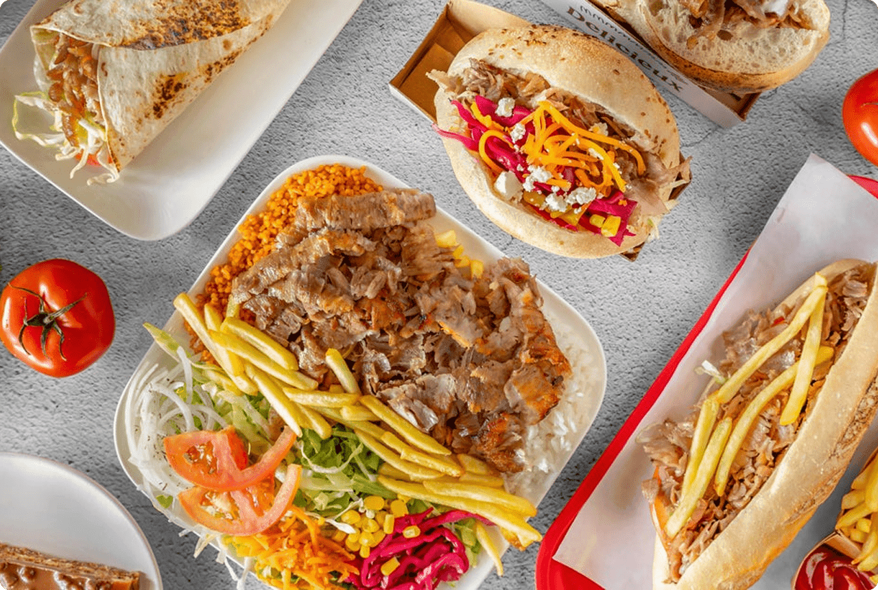 Speed Shawerma On Fire
