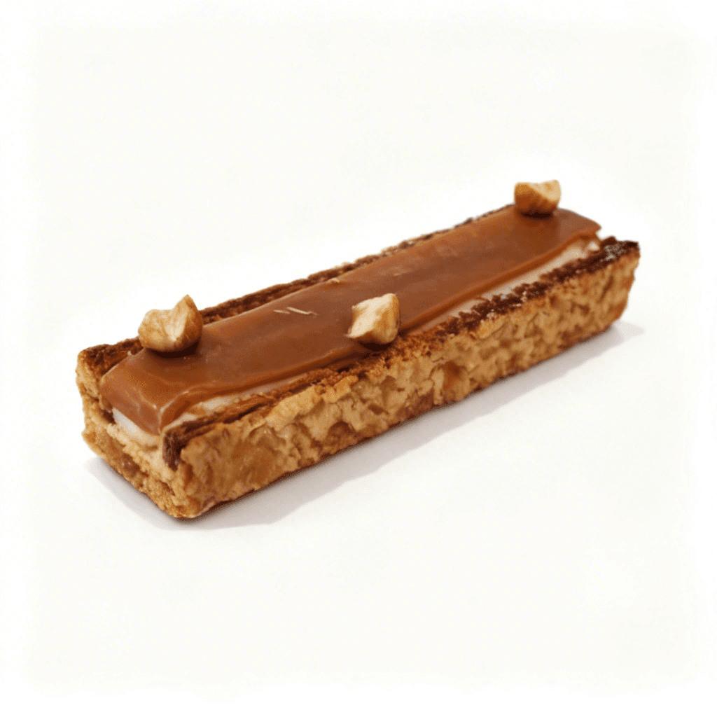 Mille-feuille vanille caramel
