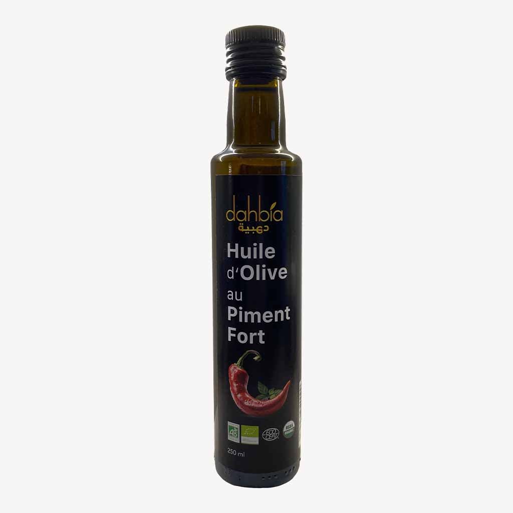 Huile Olive Au Piment Fort 250 ml
