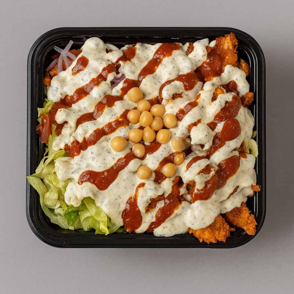 Chicken over rice