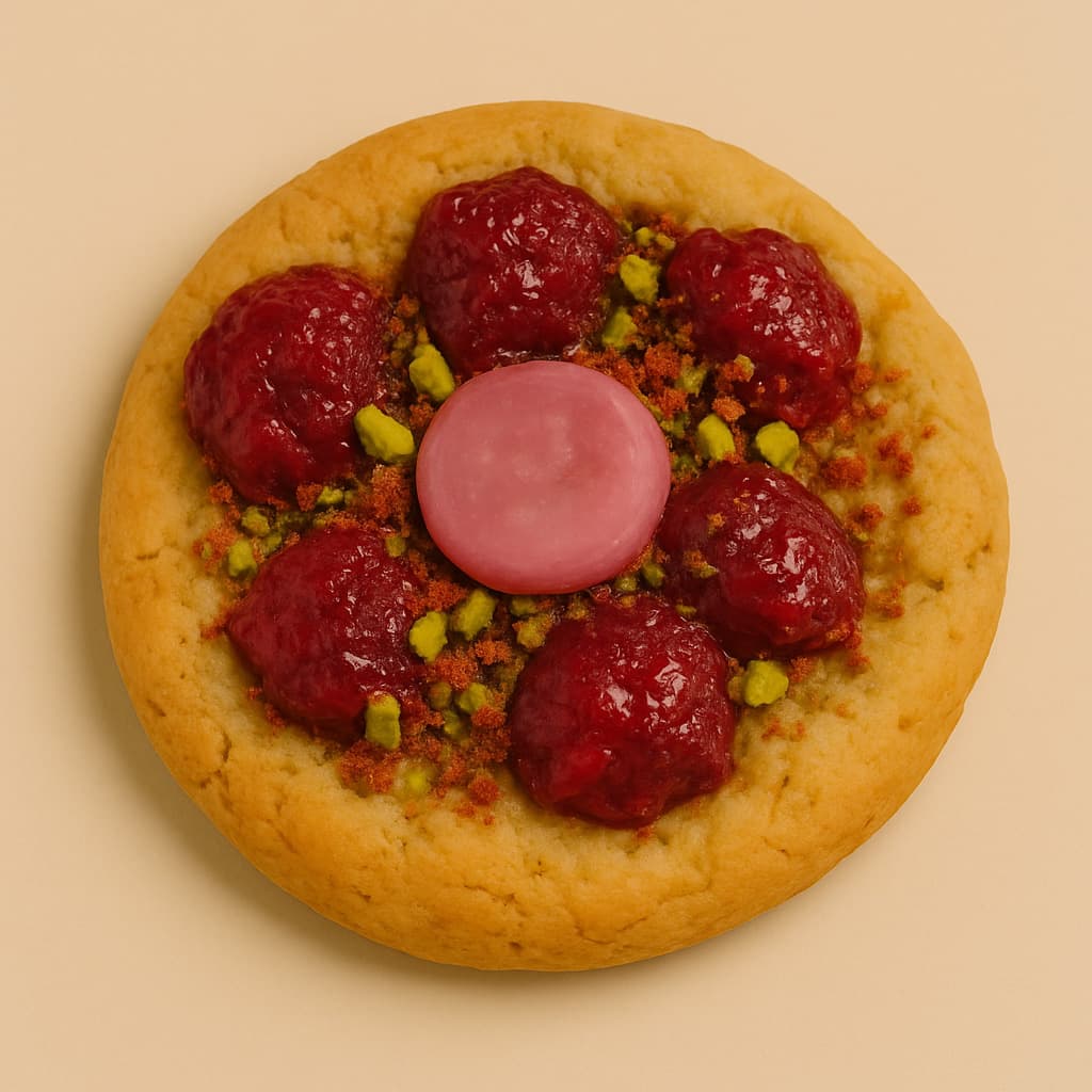 Cookie framboise