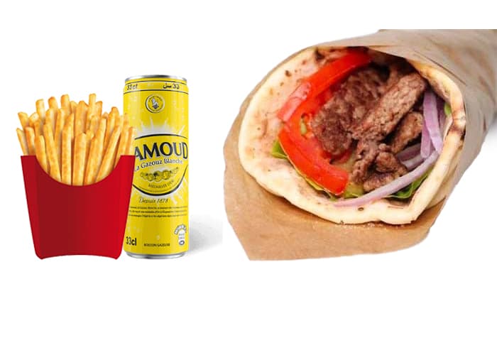 Menu Naan Viande
