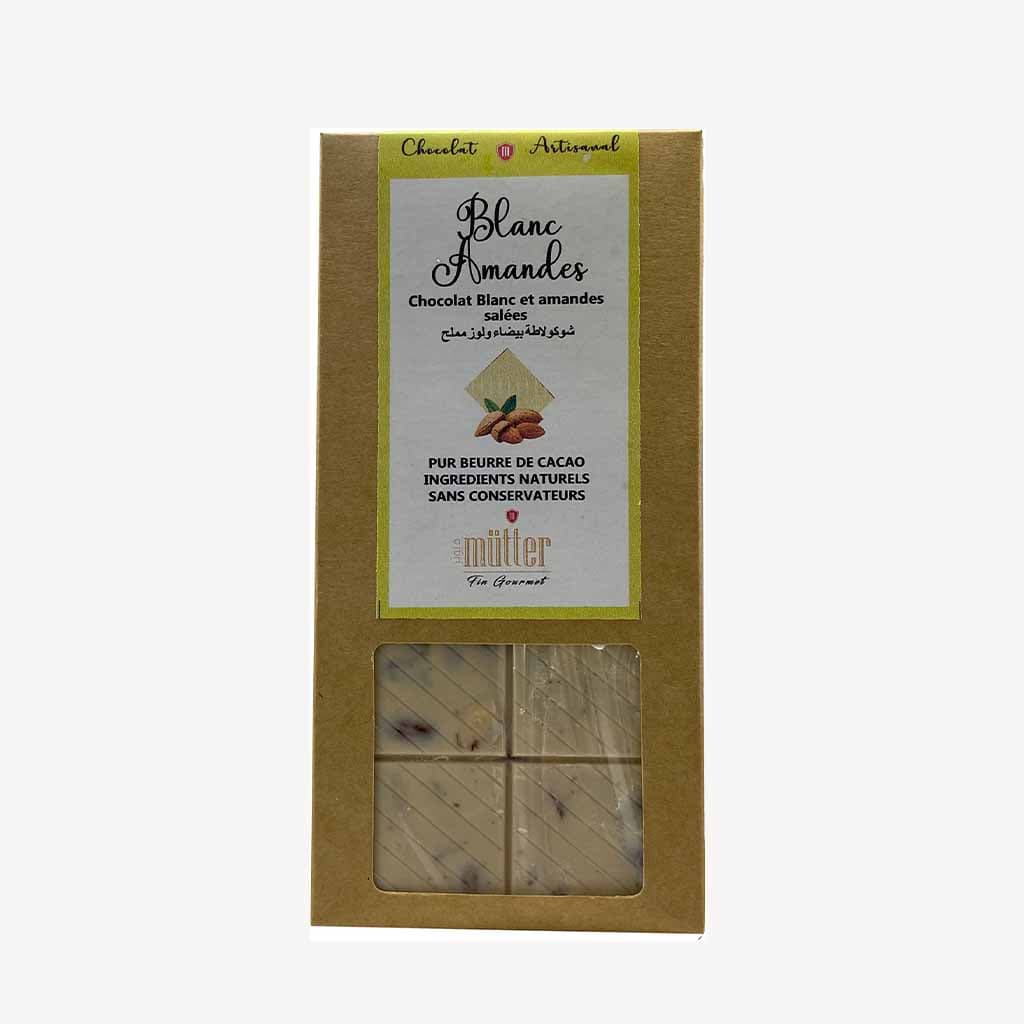 Chocolat Blanc Amandes