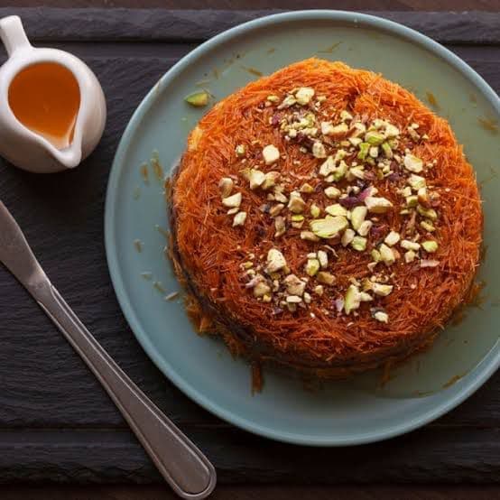 Kunafa aux fruits secs