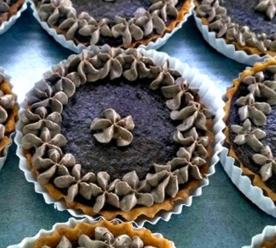 Tarte mousse au chocolat