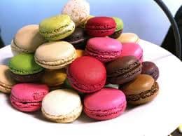Une boite de macarons 4 pièces
