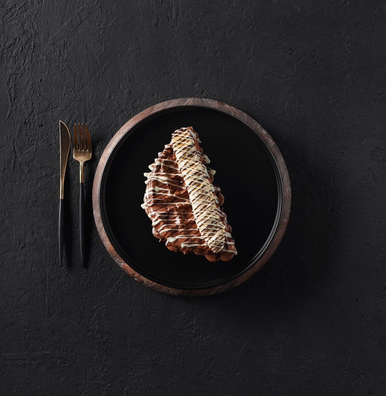Gaufre à la banane