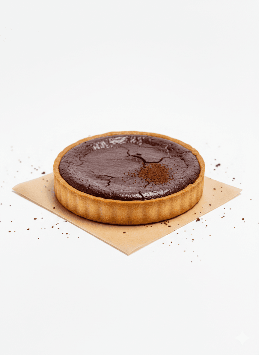 Tarte choco fondant