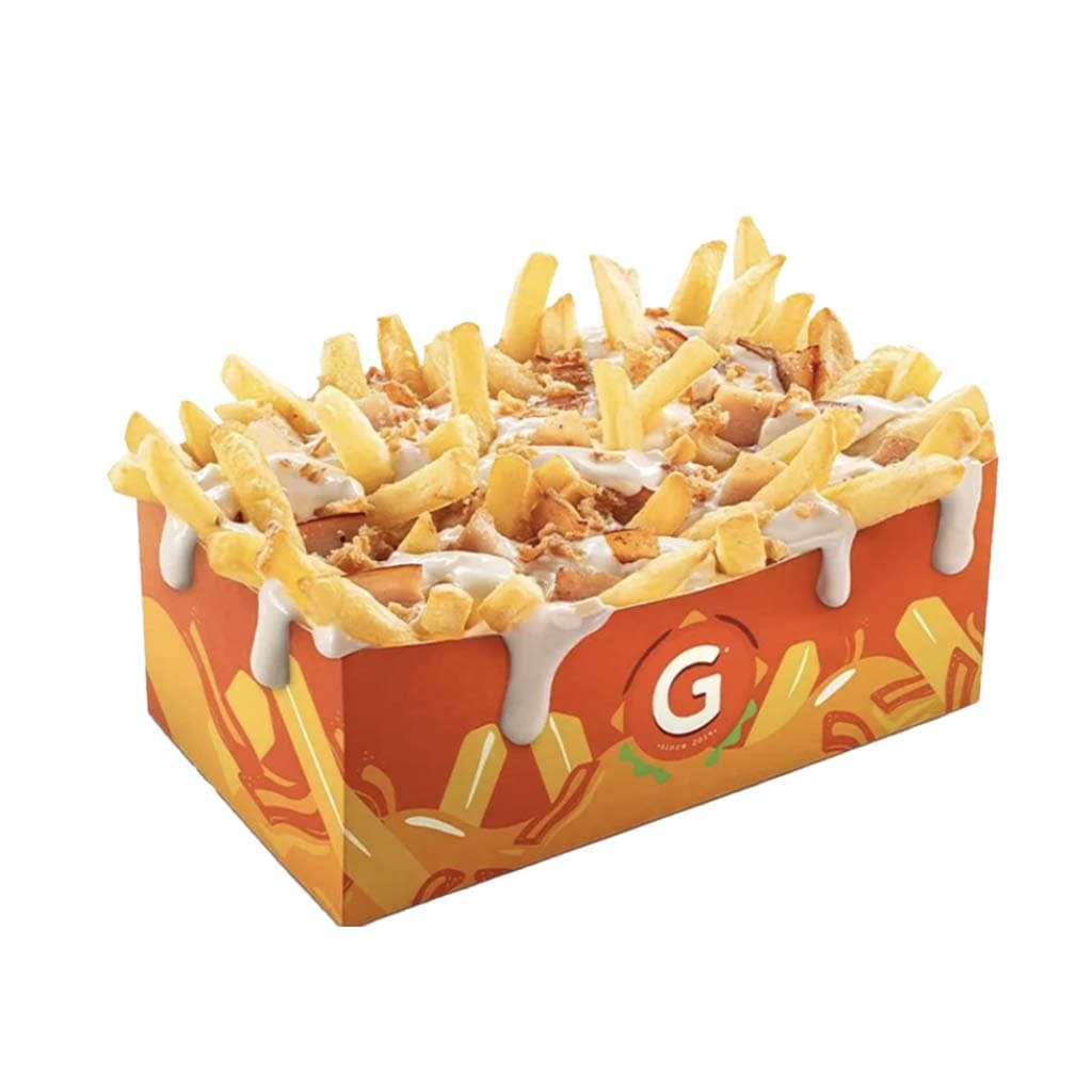 Frites fromagère crispy bacon de dinde