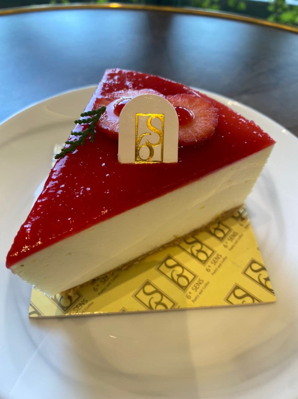 Cheesecake framboise