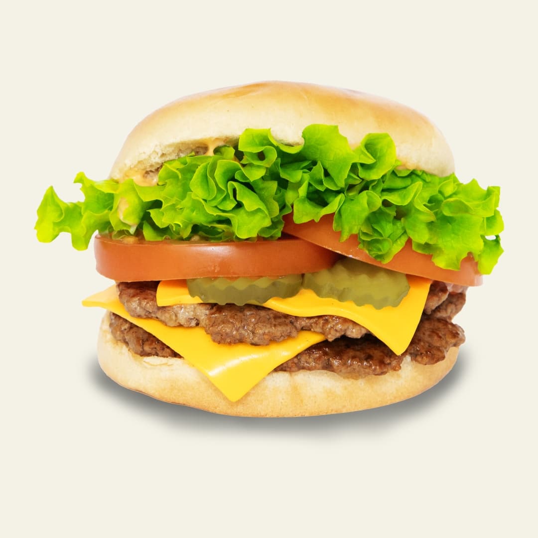 Double smash burger