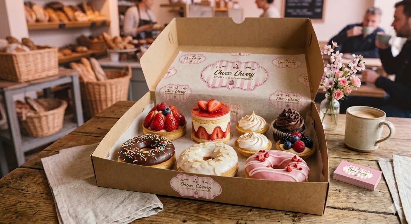 Box cupcakes et tartes