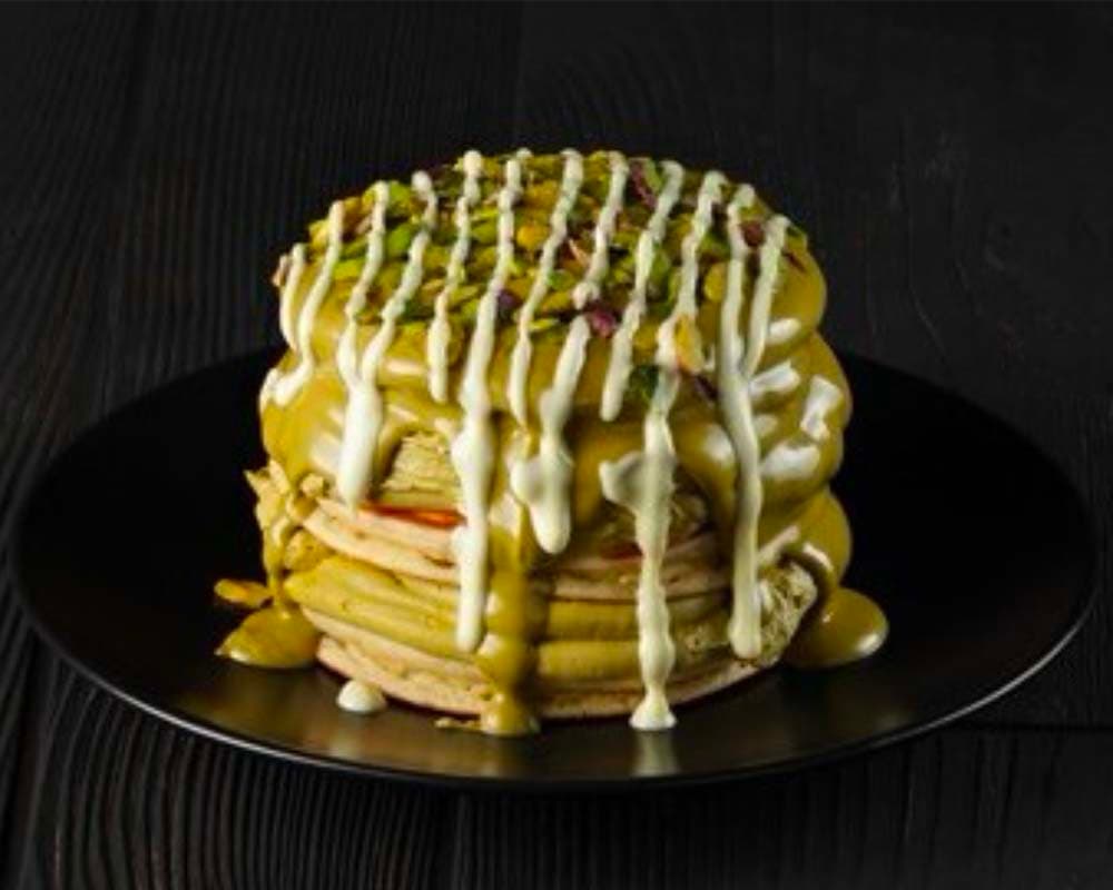 Pancake pistache