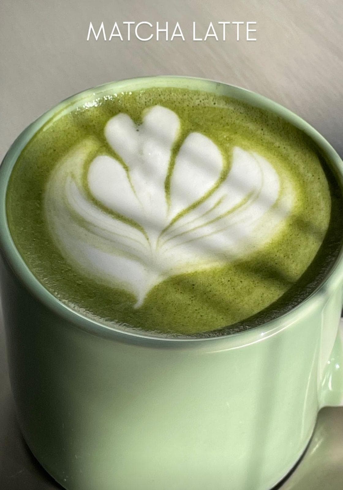 Matcha latté