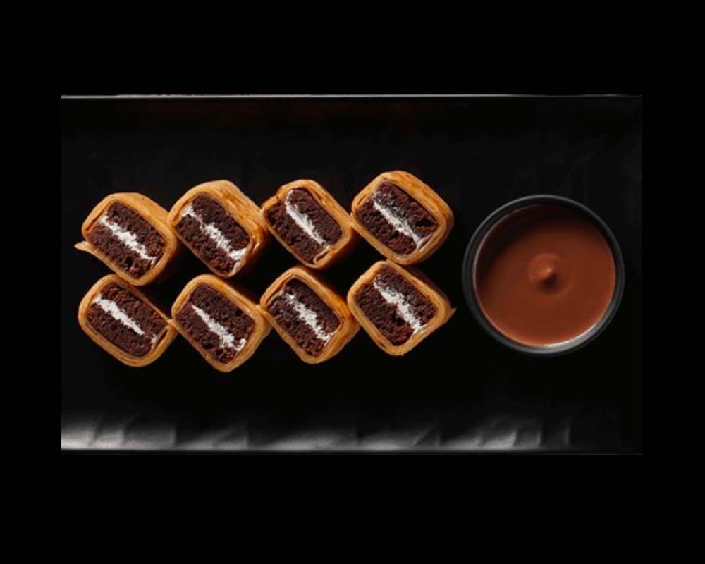 Crêpe sushi