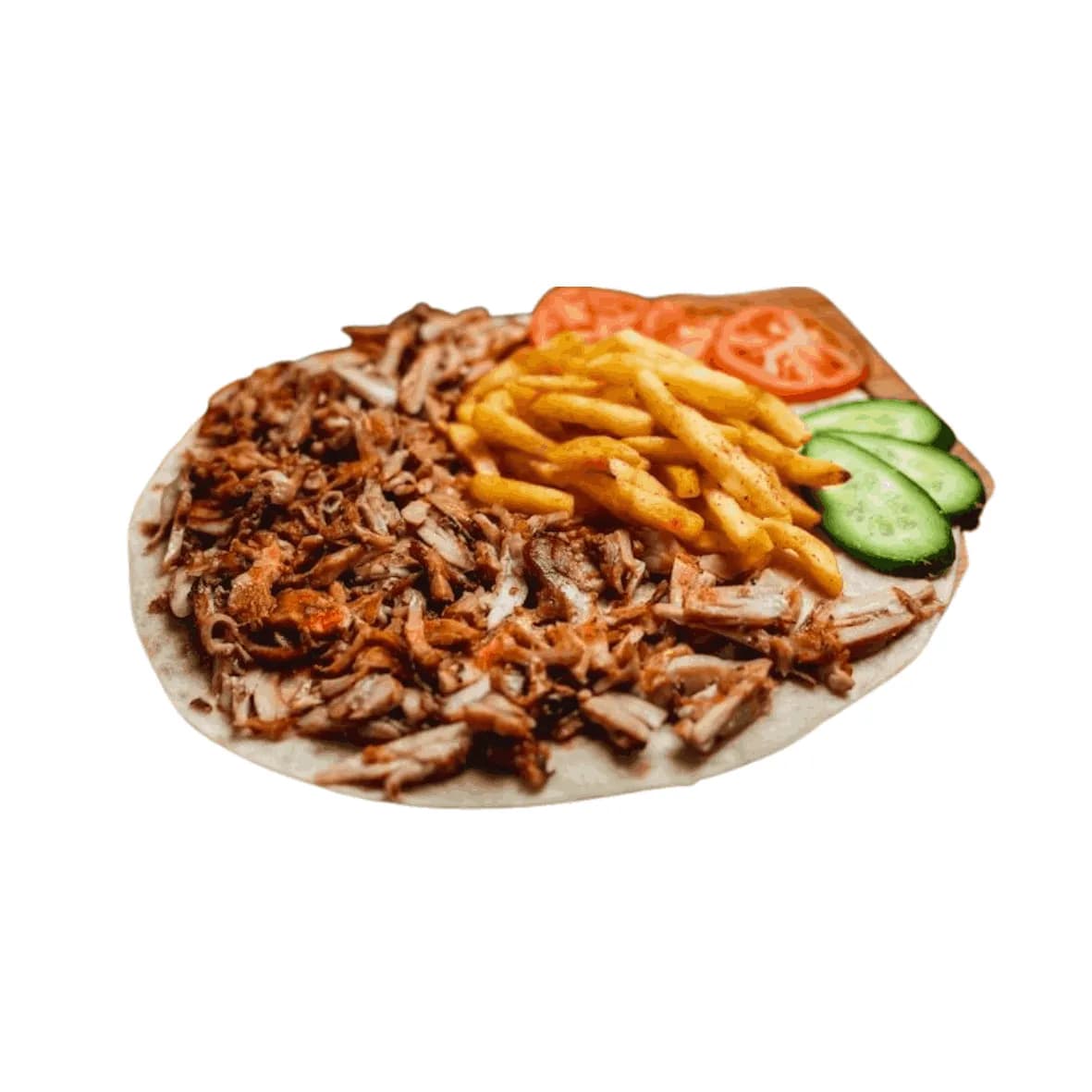 Plat shawarma