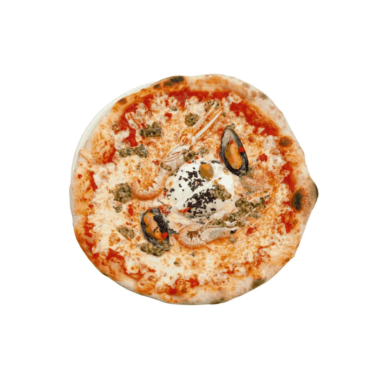 Pizza Saumon
