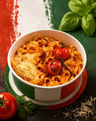 Tagliatelles à la bolognaise