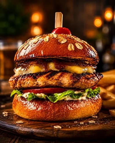 Chicken burger
