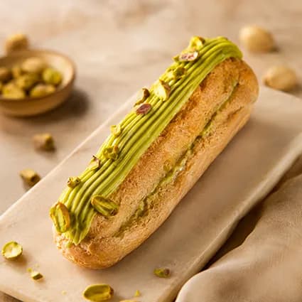 Éclair pistache