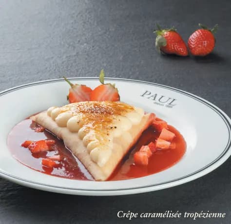 Crêpe caramélisée tropézienne