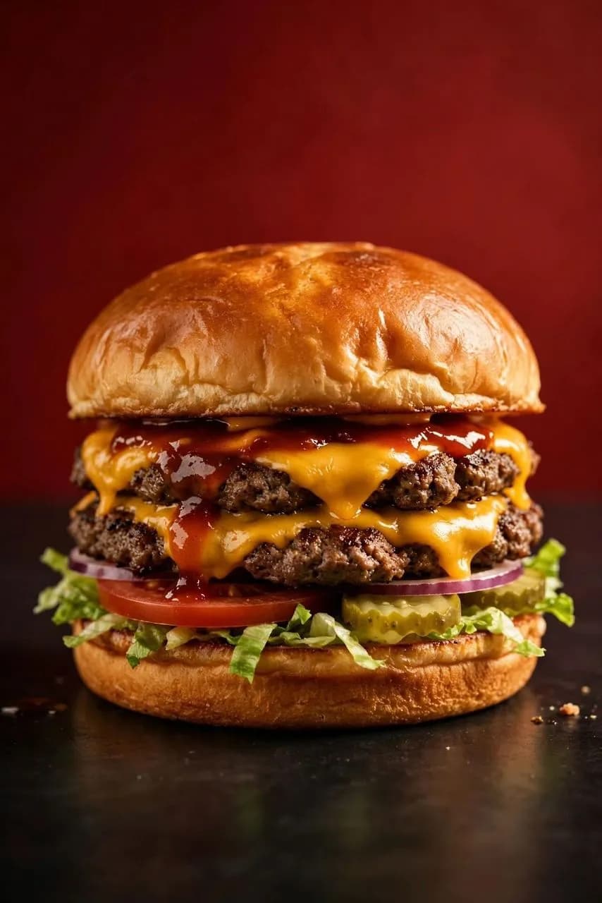 Burger Double Cheese