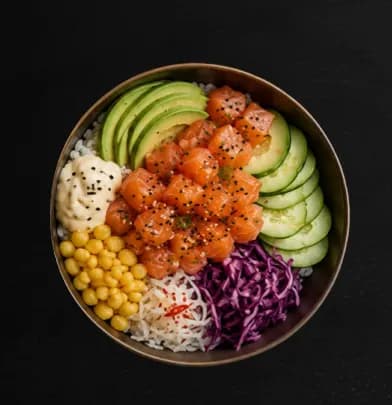 Poke Bowl Saumon