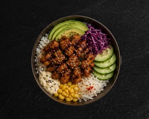 Korean Chicken Poke