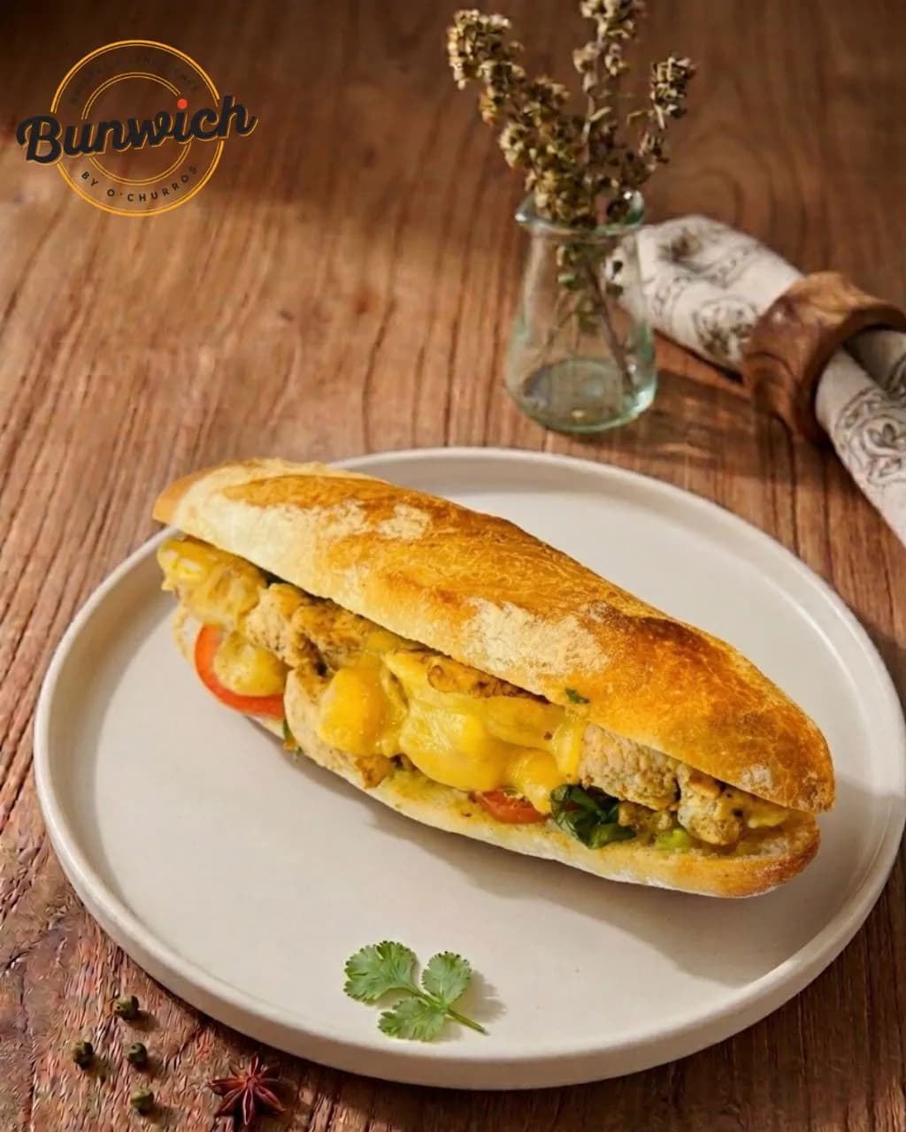 Sandwich Poulet À La Crème   