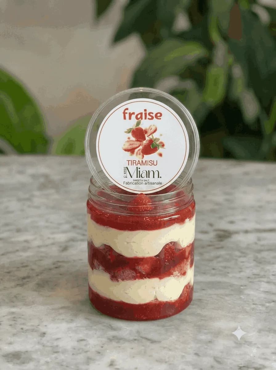 Tiramisu Fraise