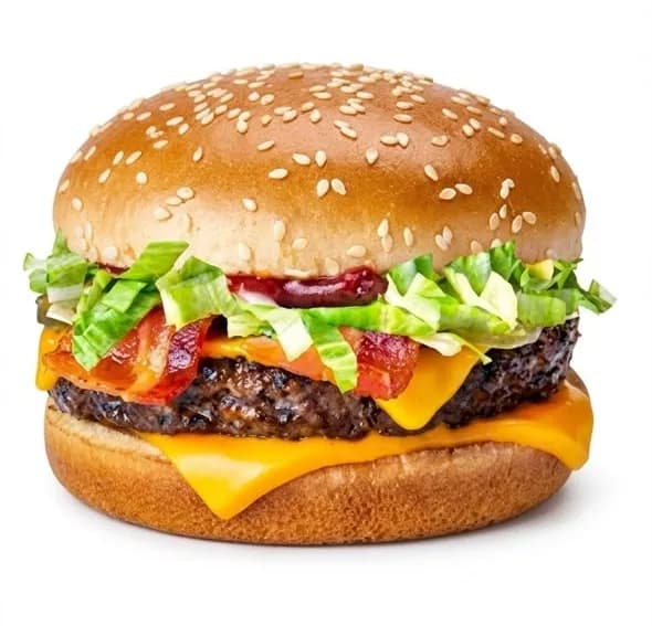 Cheese bacon burger 
