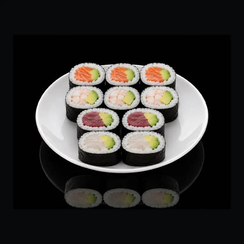 Futomaki Crevette Avocat 10 pcs
