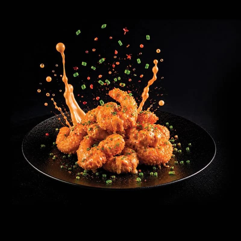 Spicy Volcano Shrimp