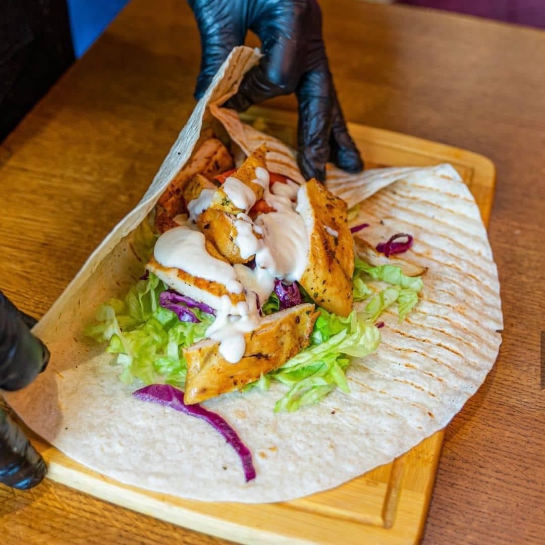 Wrap poulet