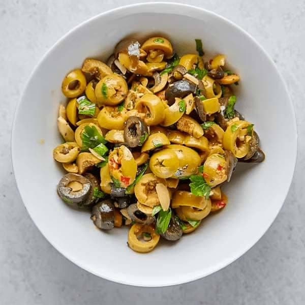 Plats olives