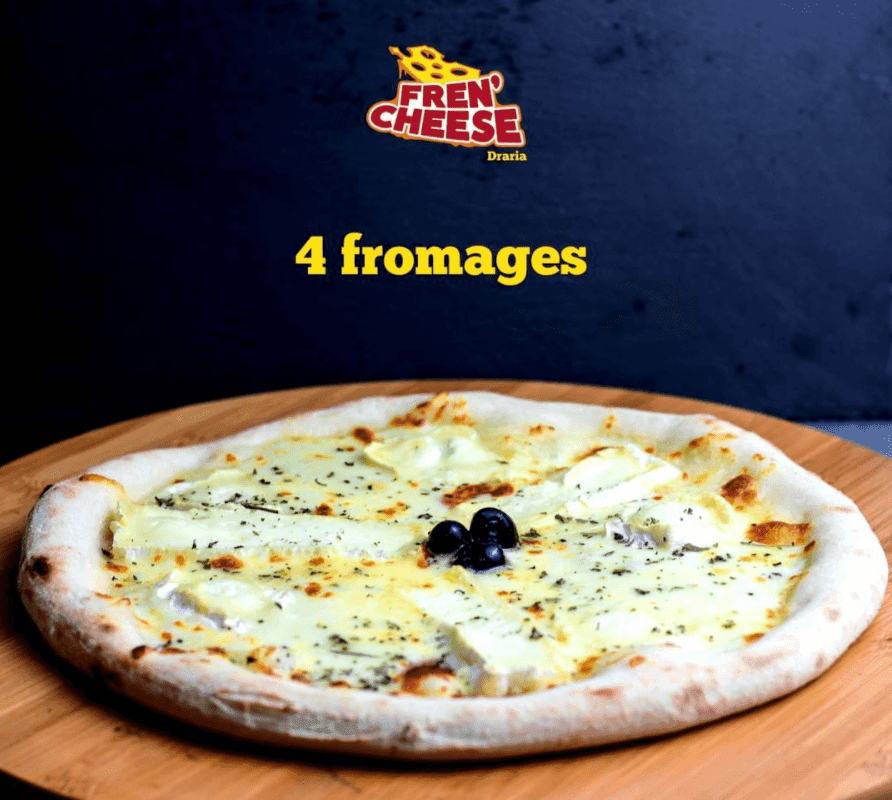 Pizza 4 fromages