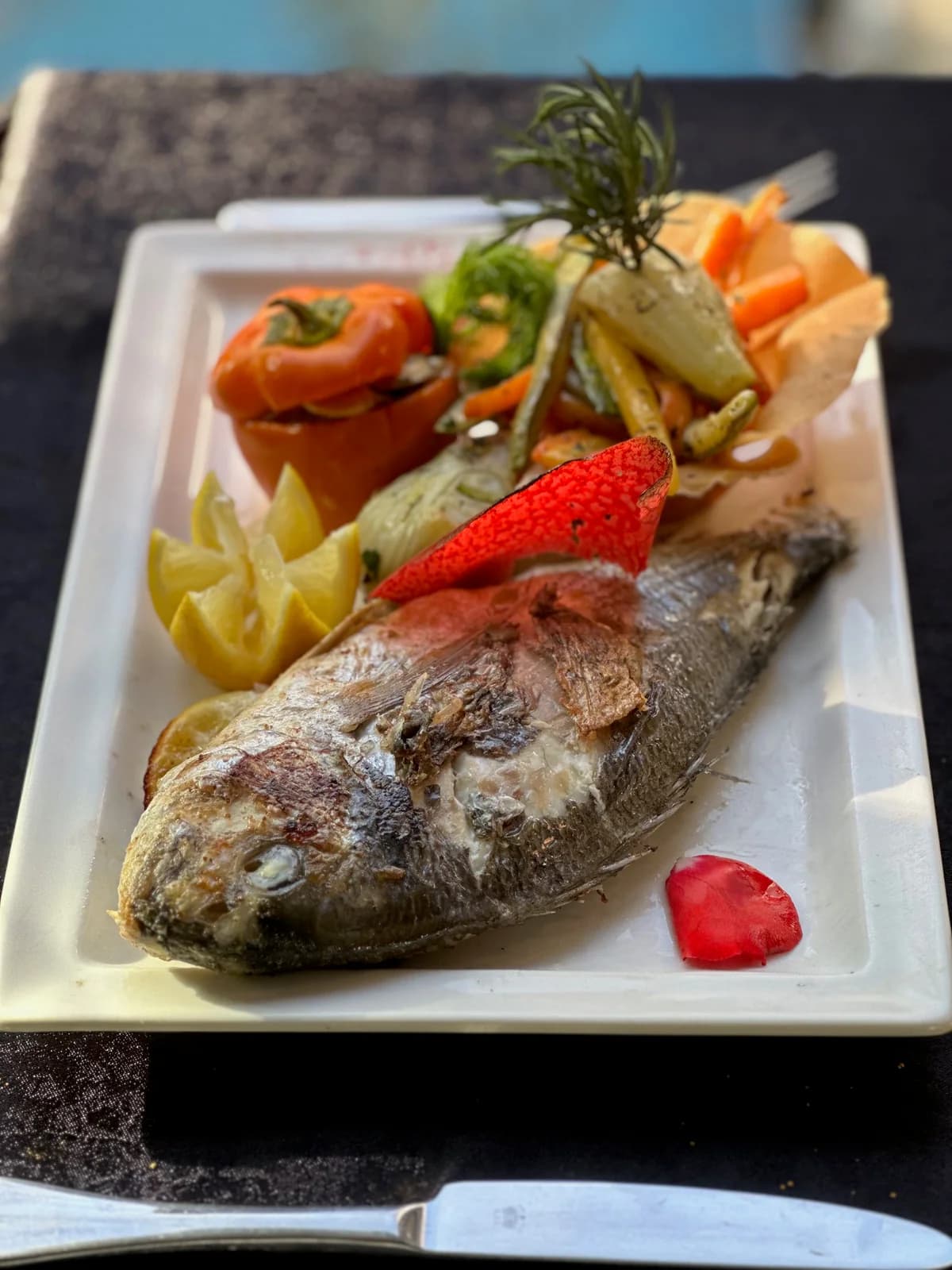 Daurade grillée